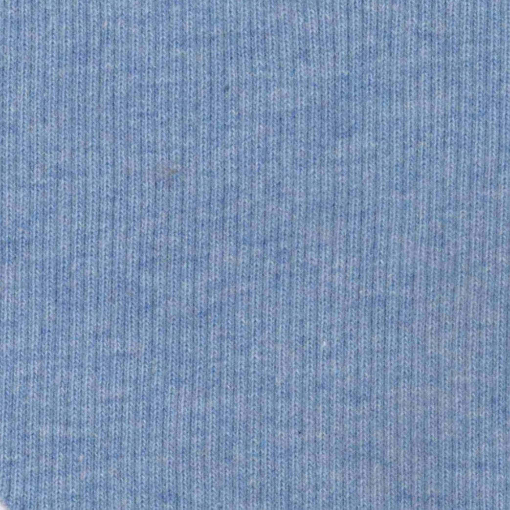 Cotton Modal Rib Knit - Steel Blue
